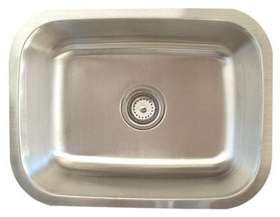 うにこ様 Alpha International U-231 Undermount Single Bowl Stainless Steel