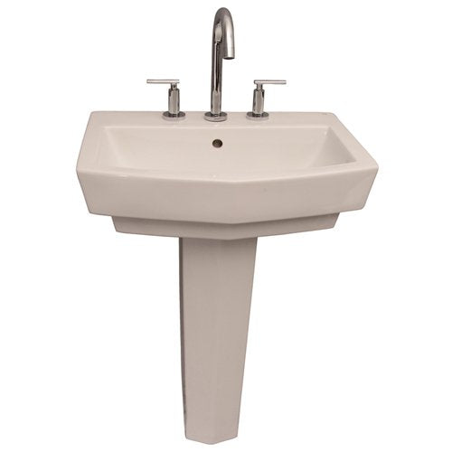 Barclay Credenza Column - White Bathroom Sink C/3-780WH