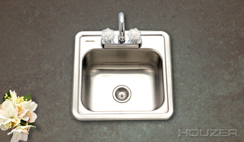 Houzer Hospitality Bar Sink 1515-6BS-40