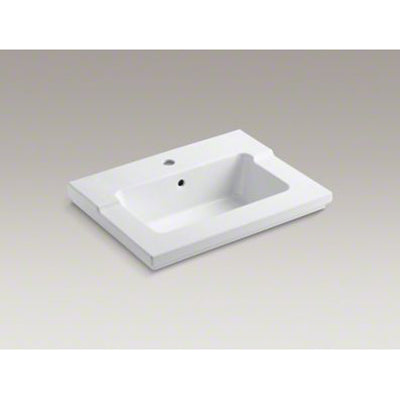 Kohler Vanity-Top Bathroom Sink With Single Faucet Hole K-2979-1