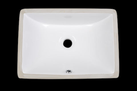 Mazi Bathroom Sink 1628 White