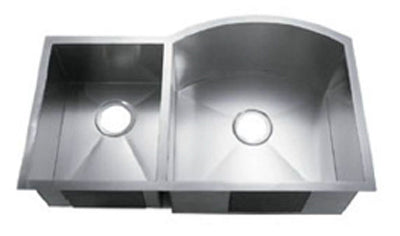 C-Tech-I Linea Amano Murlo LI-2200-D Double Bowl Stainless Steel Sink