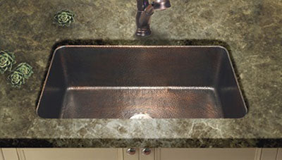 Houzer Kitchen Sink Chaletchef Copper Single bowl HW-CHA11