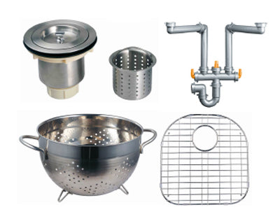 C-Tech-I Linea Beoni Bolseno LI-UK-S100 Single Bowl Stainless Steel Sink