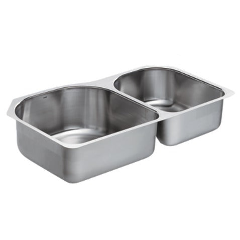 Moen Stainless Steel Double bowl Kitchen Sink G18265
