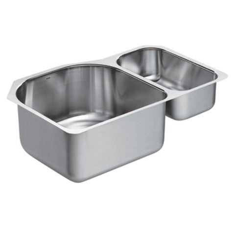 Moen Stainless Steel Double bowl Kitchen Sink G18273