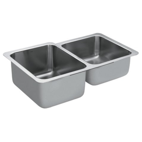 Moen Stainless Steel Double bowl Kitchen Sink G18231