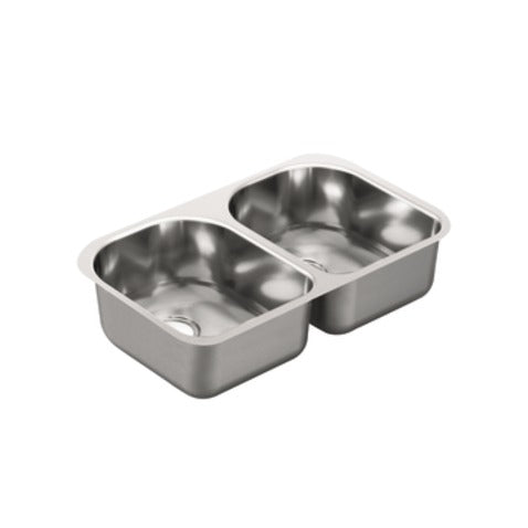 Moen Stainless Steel Double bowl Kitchen Sink G18256