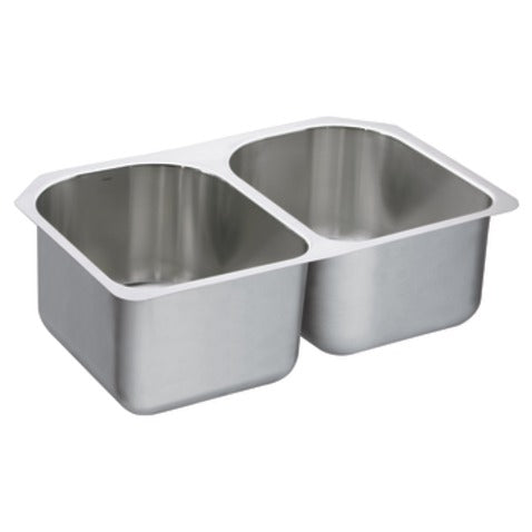Moen Stainless Steel Double bowl Kitchen Sink G18255