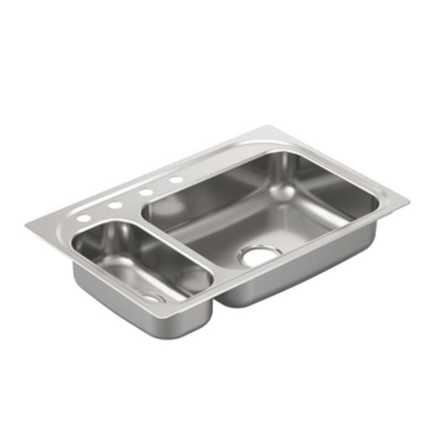 Moen Stainless Steel Double bowl Kitchen Sink G202854