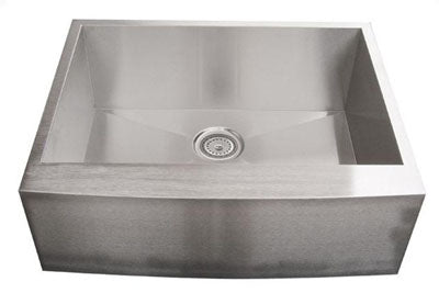 Alpha International AP2719 Apron Single Bowl Stainless Steel Sink