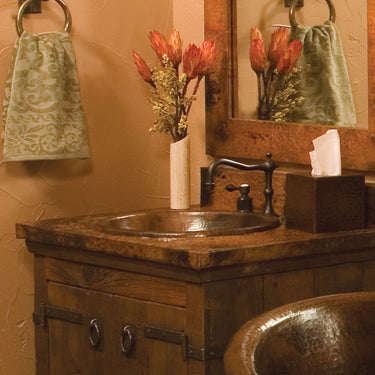 Native Trails Bathroom Sink Rolled Classic Antique - CPS240