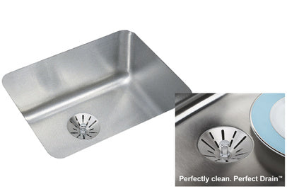 Elkay Perfect Drain ELU1814PD Undermount Single Bowl Stainless Steel Sink