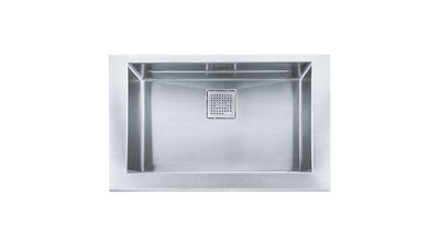 Franke Manor House MHX-PKX11028 Apron Front Single Bowl Stainless Steel Sink