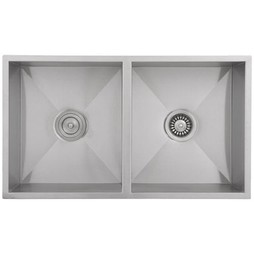 Ticor S6501 Undermount 16-Gauge Stainless Steel Kitchen Sink With Free Basket Strainer & Deluxe Strainer