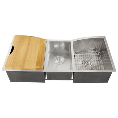 Ticor TR2240 Undermount 16-Gauge Stainless Steel Kitchen Sink + Accessories