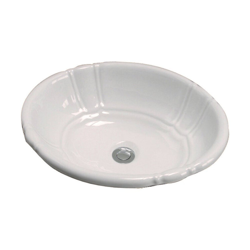 Barclay Lisbon Drop-In, Bisque Bathroom Sink 4-710BQ