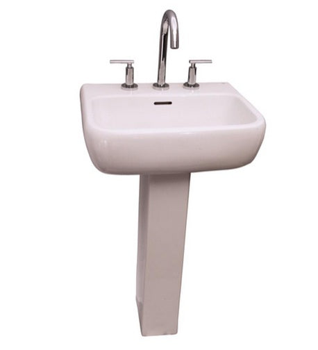 Barclay Metropolitan 520 Column White Bathroom Sink C/3-940WH
