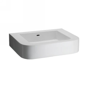 Barclay Rondo Wash Basin, No holes, White Bathroom Sinks B/3-881WH