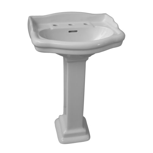 Barclay Stanford 550 Pedestal Lavatory, 8&