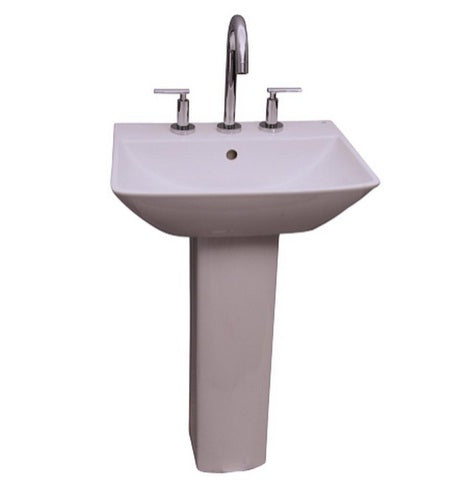 Barclay Summit Column - White Bathroom Sinks C/3-760WH