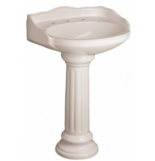 Barclay Victoria Pedestal Lavatory, 4&