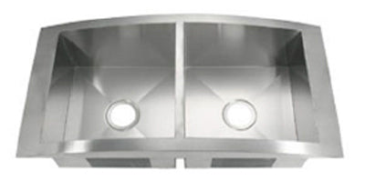 C-Tech-I Linea Amano Biella LI-1500 Double Bowl Stainless Steel Sink