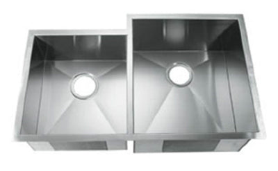 C-Tech-I Linea Amano Citerna LI-2300-D Double Bowl Stainless Steel Sink