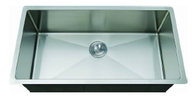C-Tech-I Linea Amano Emilia LI-1900-R Single Bowl Stainless Steel Sink