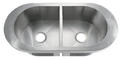 C-Tech-I Linea Amano Viano LI-1700 Double Bowl Stainless Steel Sink