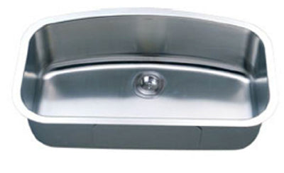 C-Tech-I Linea Imperiale Britania LI-200-L Single Bowl Stainless Steel Sink