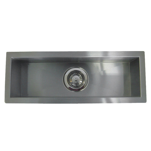 23" Stainless Steel Undermount Kitchen Bar Sink WC12S2308