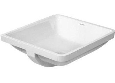 Duravit Vanity Basin 43cm Starck 3, White, Undercounter Model w/o Tap ...