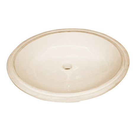 Fairmont Biscuit Ceramic Undermount Single bowl Bathroom Sink S-100BQ