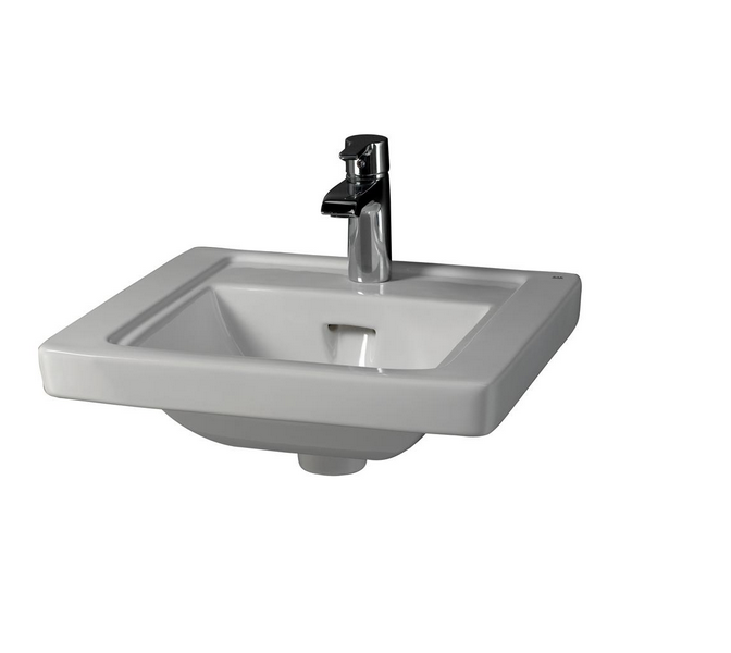 Barclay Empire Wall-Hung Basin 1-Hole, White 17 3/4 x 15 1/4 Bathroom Sink 4-891WH