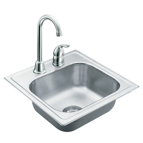 Moen Stainless Steel Single bowl Kitchen Sink TG2045622