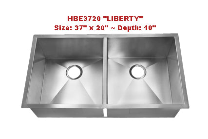 Homeplace Liberty HBE3720 Double Bowl Stainless Steel Sink ACCESSORIES